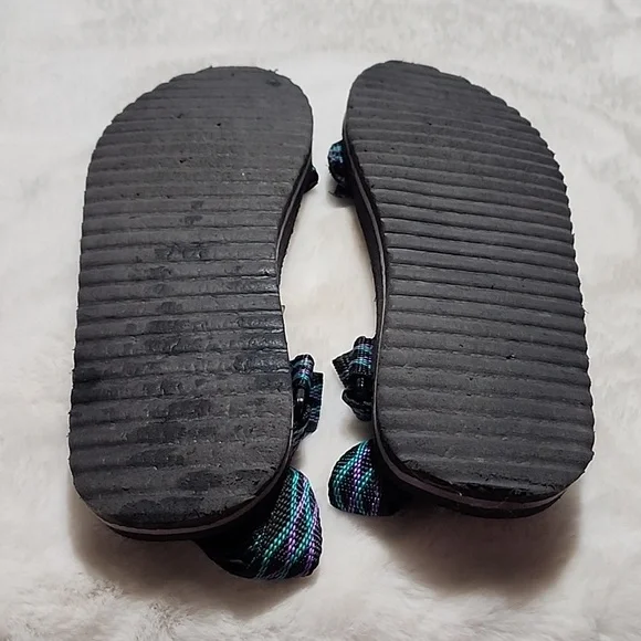 WOMEN'S  TAHITI MULTI COLOR SANDALS. - Picture 5 of 6